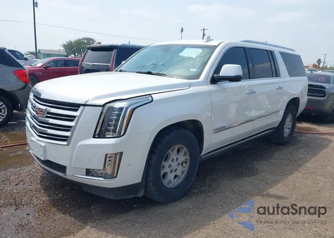 2017 Cadillac Escalade Esv Platinum z USA, uszkodzony, nr VIN 1GYS4KKJ1HR242621